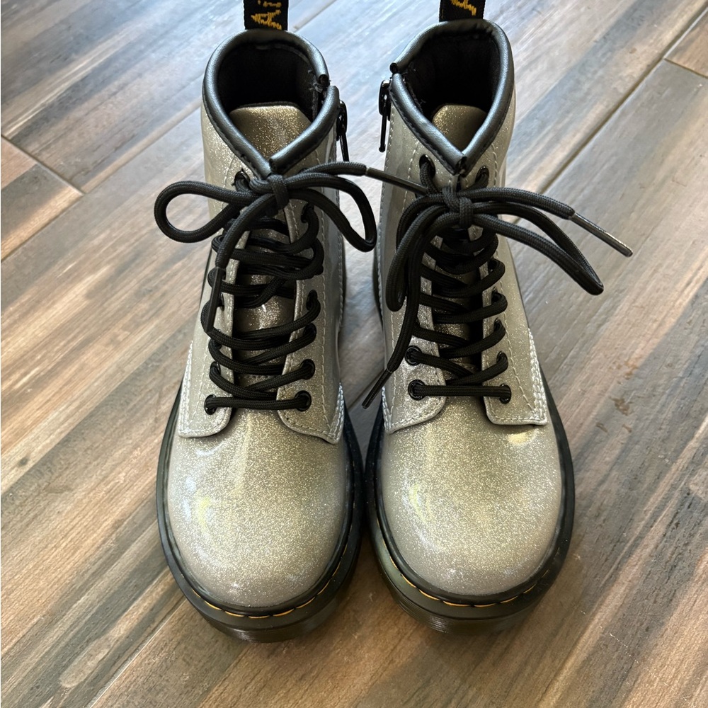 Dr. Martens Glitter Lace-Up Boots